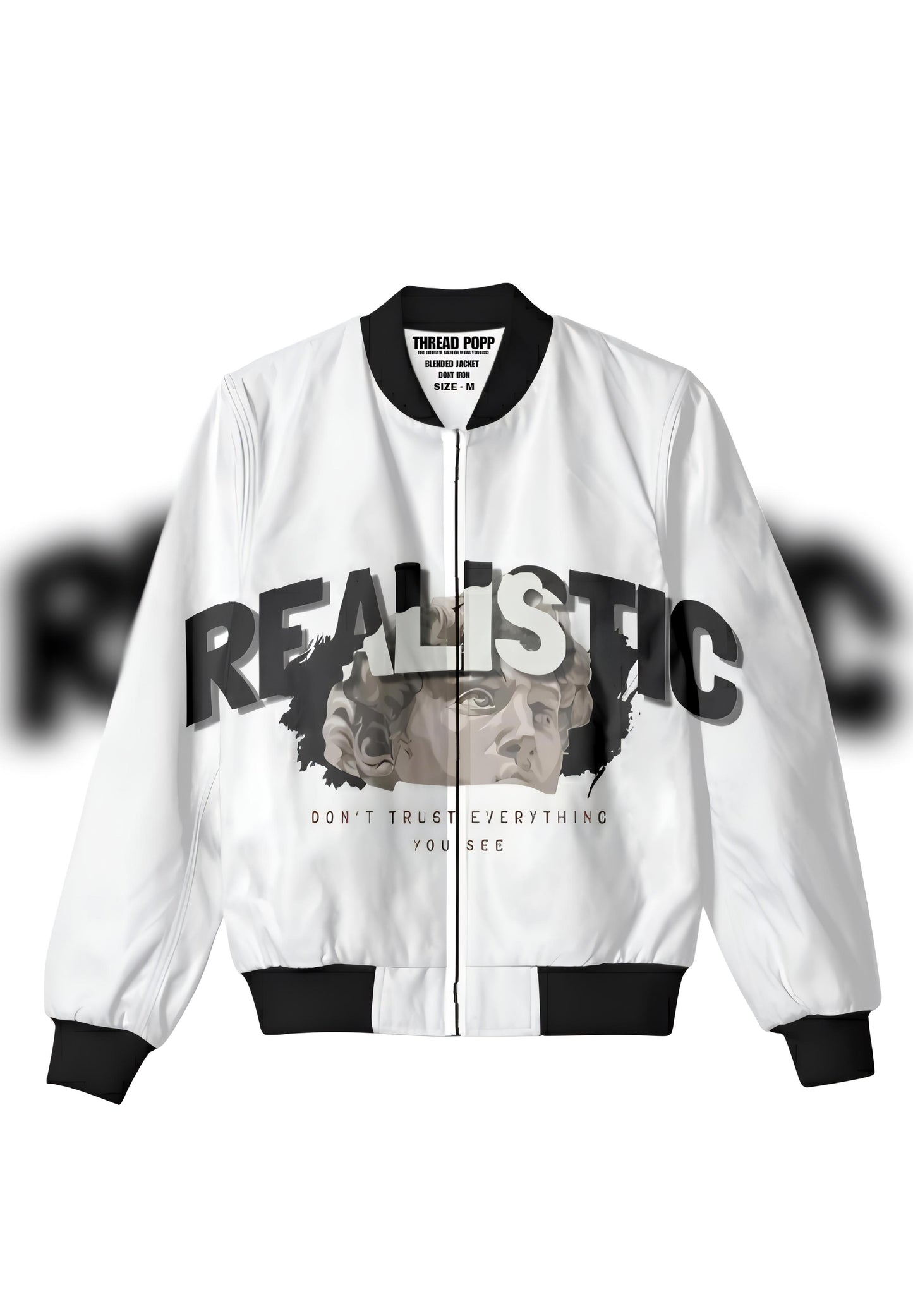 BOMBER JACKET  _ AOP (ALL OVER  PRINT )
